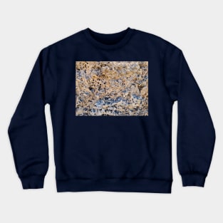 Coral Rock Texture Crewneck Sweatshirt